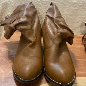 Brooks size 11 slouchy western boots